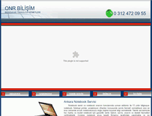 Tablet Screenshot of onrbilisim.com
